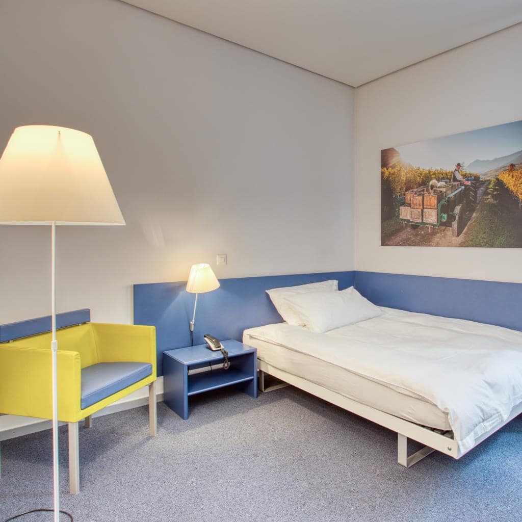 Hôtel Terminus Sierre Chambre individuelle