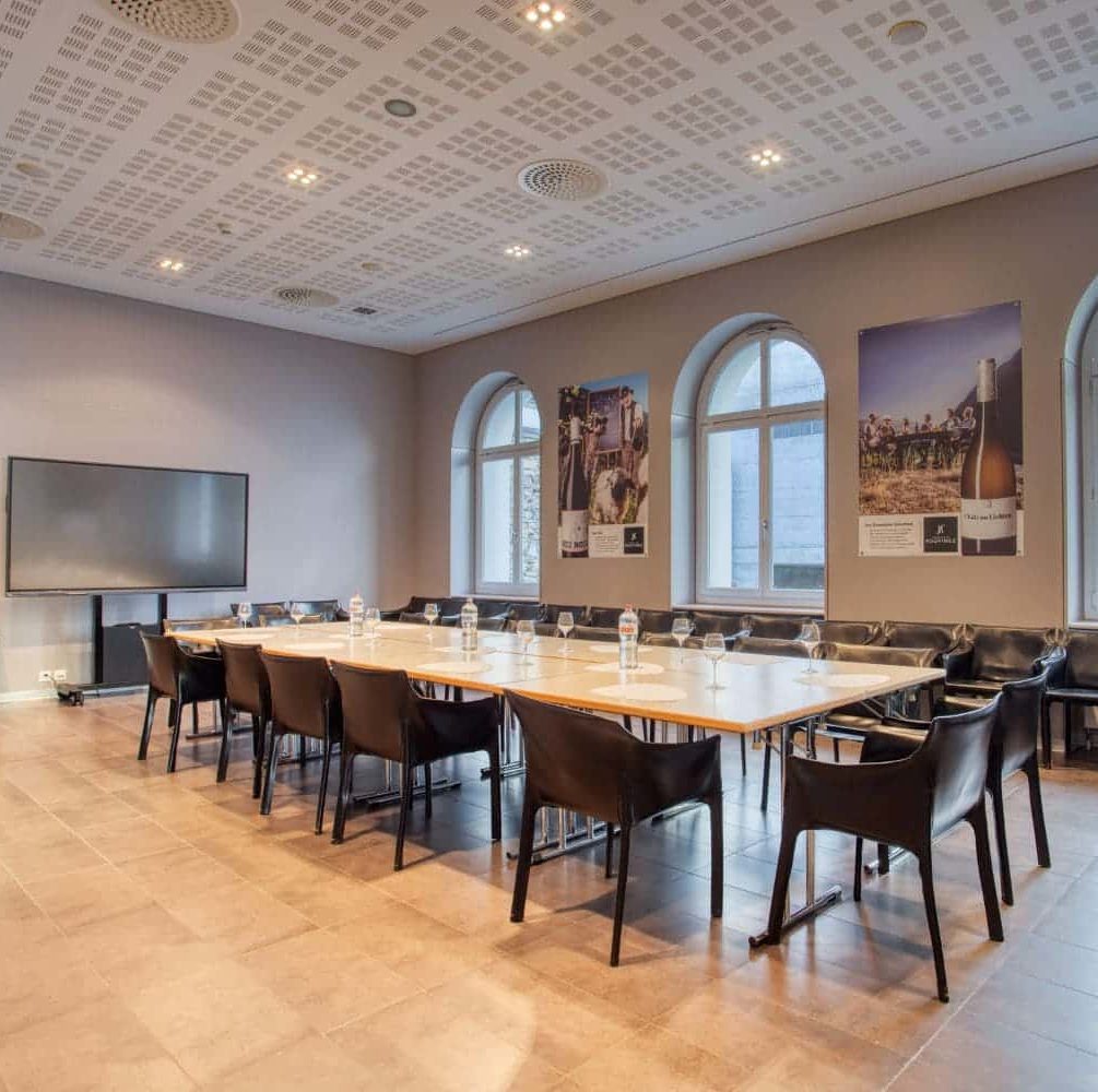 Hotel Terminus Sierre conference room
